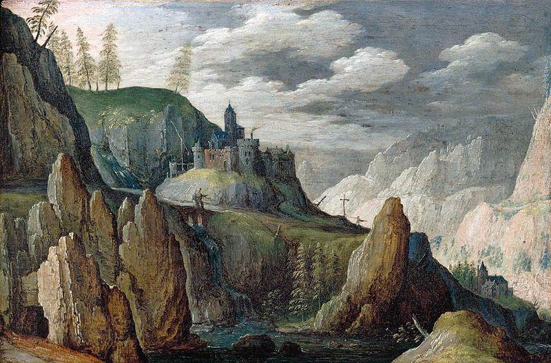 Tobias Verhaecht Mountainous Landscape Germany oil painting art